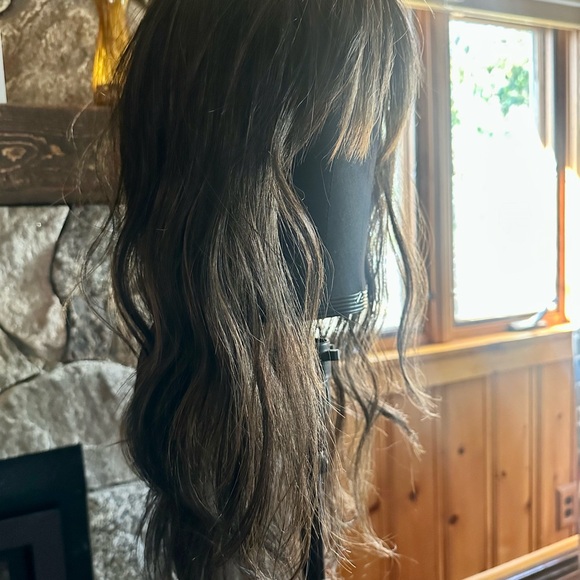 Belle Tress Liverpool Triple Chocolate Lace Front Wig Monopart HF Synthetic - Picture 14 of 16